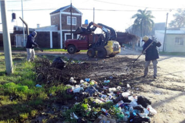 Limpieza y erradicación de microbasurales