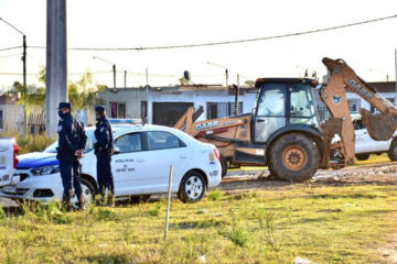 Desalojo de terrenos
