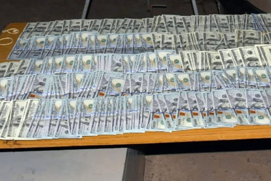 Un secuestro de “plata negra” cada dos días, casi $ 50 millones en un mes y nadie preso (“ruta” pasa por Entre Ríos)
