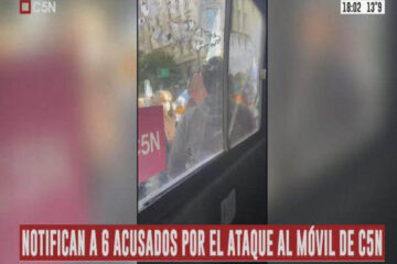 Notifican a seis acusados por el ataque al móvil de C5N (desmienten que uno sea entrerriano)