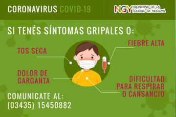 Centro de llamadas para vecinos con síntomas