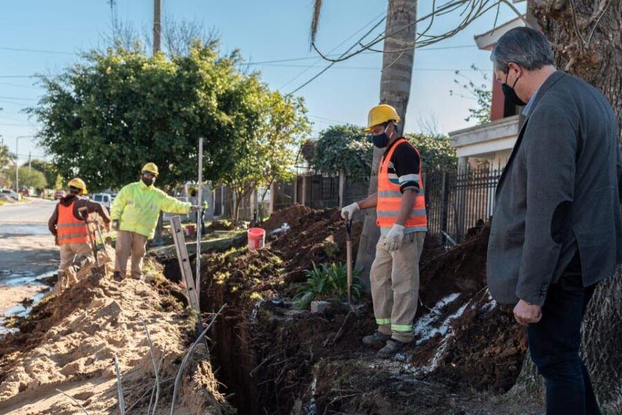 Ampliación de la red cloacal