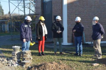 Cavagna recorrió nuevas obras de ENERSA