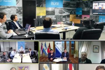 Francolini y Cresto gestionan ampliación de redes cloacales