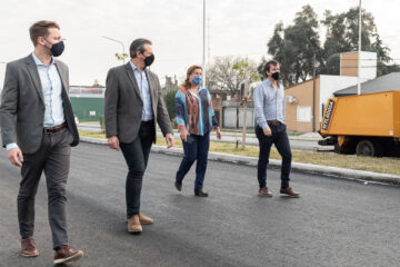 Bahl proyecta obras complementarias al Acceso Sur