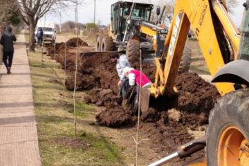 La secretaría de Obras y Servicios Públicos trabaja en diversos sectores