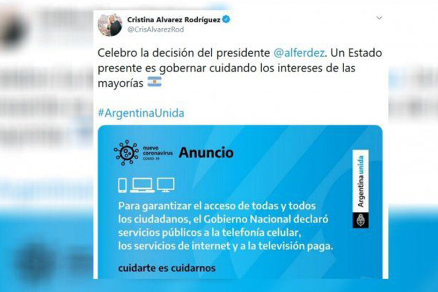 Cristina Alvarez Rodriguez: “Un Estado presente es gobernar cuidando los intereses de las mayorías” (entrerriana a favor de regulación)