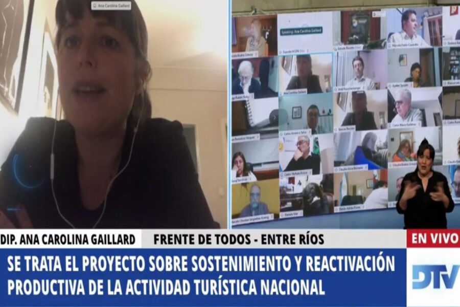 Con voto entrerriano, aprobaron la ley de ayuda y reactivación al turismo