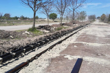 Avance de obras en calle Ramírez y Patat