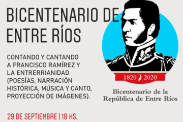 Actividades culturales por los 200 años de la República de Entre Ríos