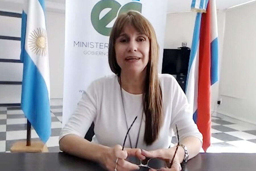 Velázquez habló de Entre Ríos en el reporte nacional