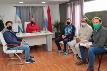 Con la Asociación Paranaense de Paleta y Frontball