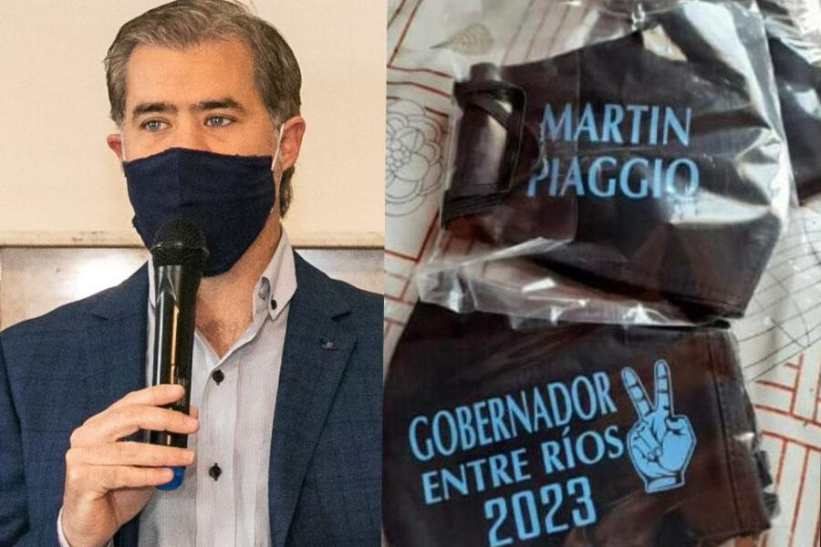 En el peor momento Piaggio de campaña para gobernador