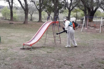 Tareas desinfección y control