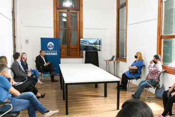 Repavimentación, ensanche y desagües en Rondeau