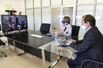 Bordet participó del homenaje de Alberto a Néstor Kirchner