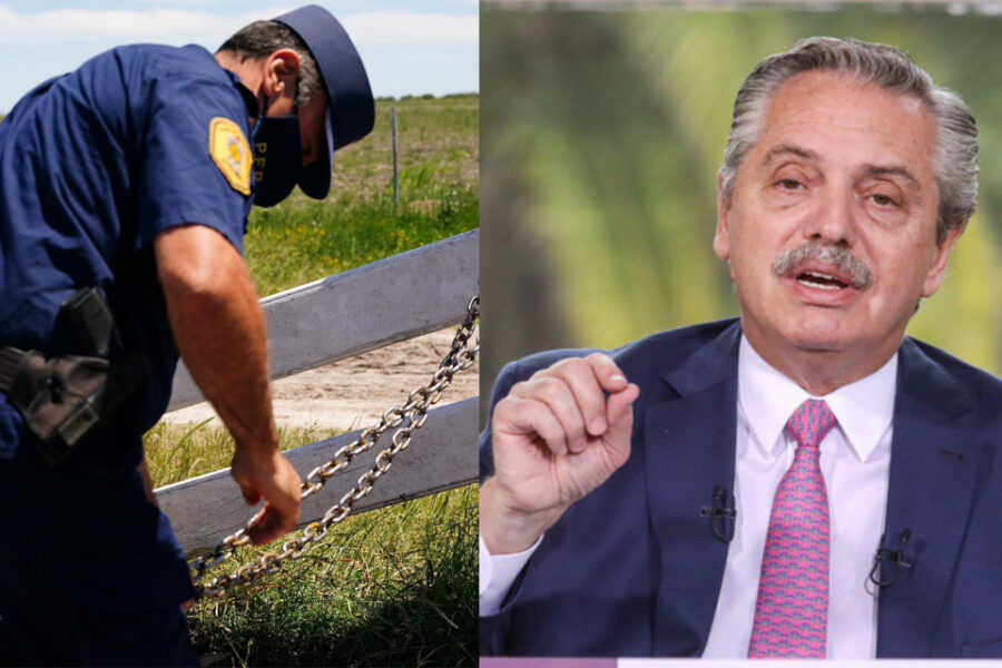 Alberto valoró cómo se resolvió el desalojo