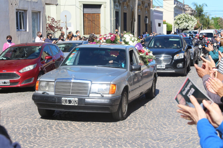 Así fue la despedida a Bogdan en Gualeguay