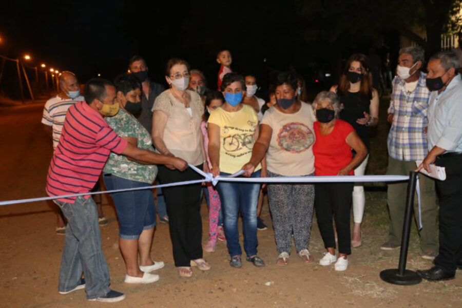 Obra para los vecinos de los Barrios Brasil, Charrúa e Itati