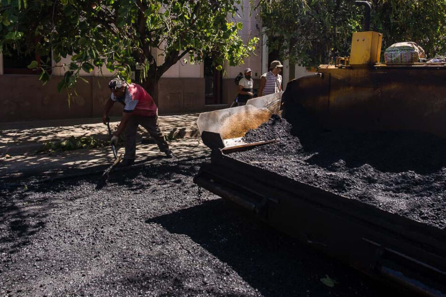 Última etapa en la recuperación de calle Colón
