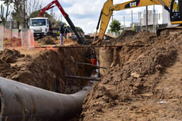 Trabajos en la Nueva Planta Potabilizadora de Agua
