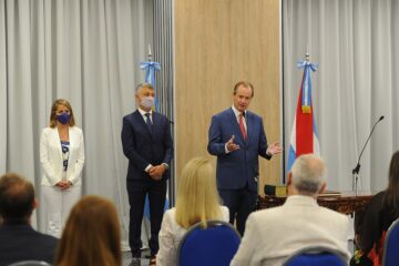 Bordet puso en funciones a Diego Lara como presidente del Tribunal de Cuentas