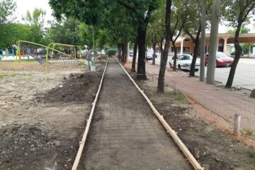 Más trabajos en la Plaza Francisco Ramírez