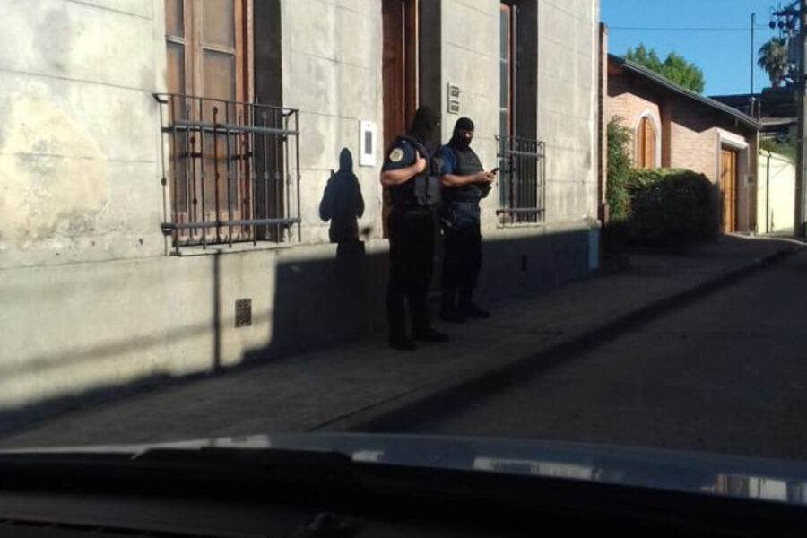 Allanaron el estudio de un abogado y un conjuez en Nogoyá