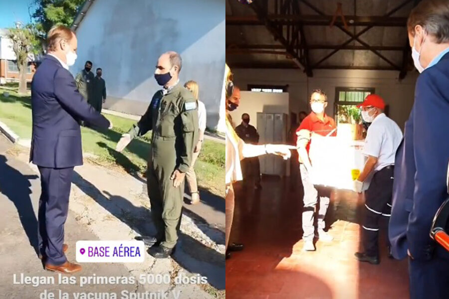Llegaron las primeras 5 mil dosis de la vacuna a Entre Ríos