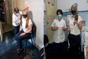 La ministra Velázquez recibió la vacuna Sputnik