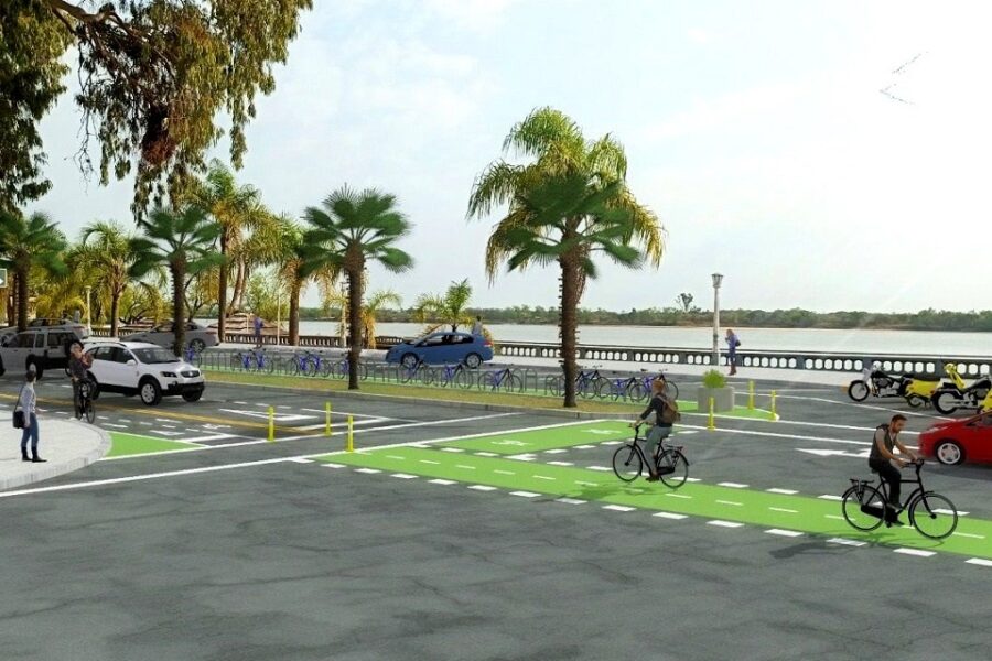 Se adjudicó la construcción de la Bicivía en la Costanera