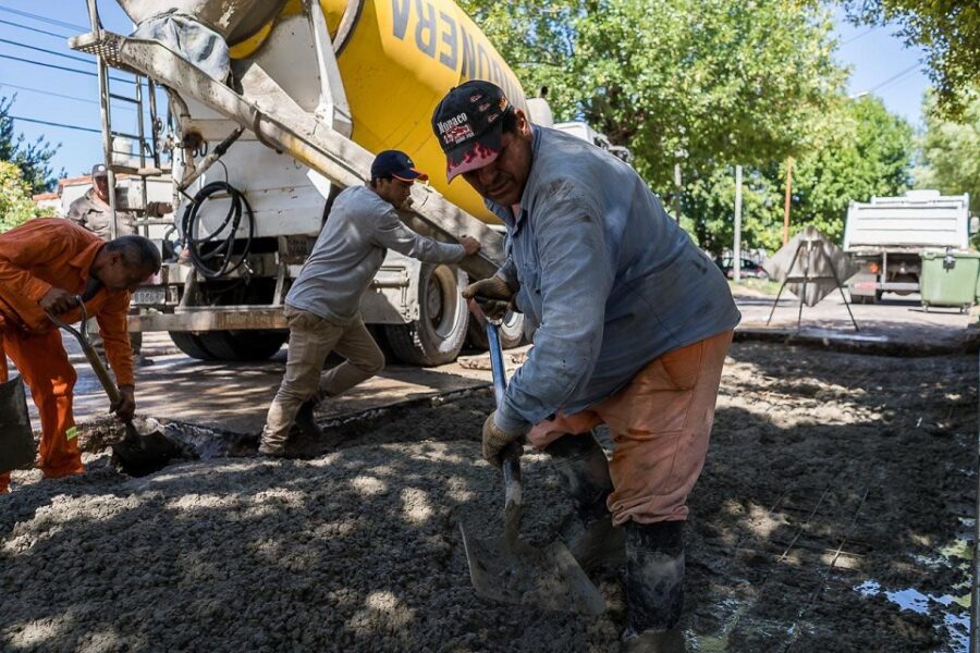 Recuperan la trama vial en calle Gutiérrez
