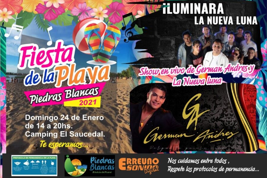 Se presentó la Fiesta de la Playa 2021