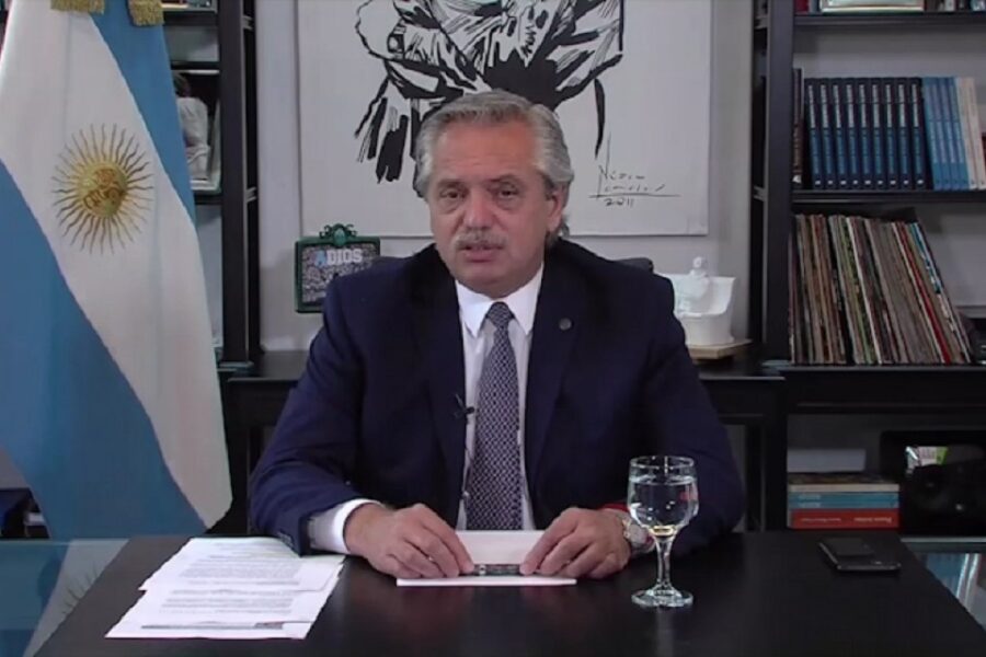 El presidente Alberto Fernández participó del Foro Económico Mundial de Davos