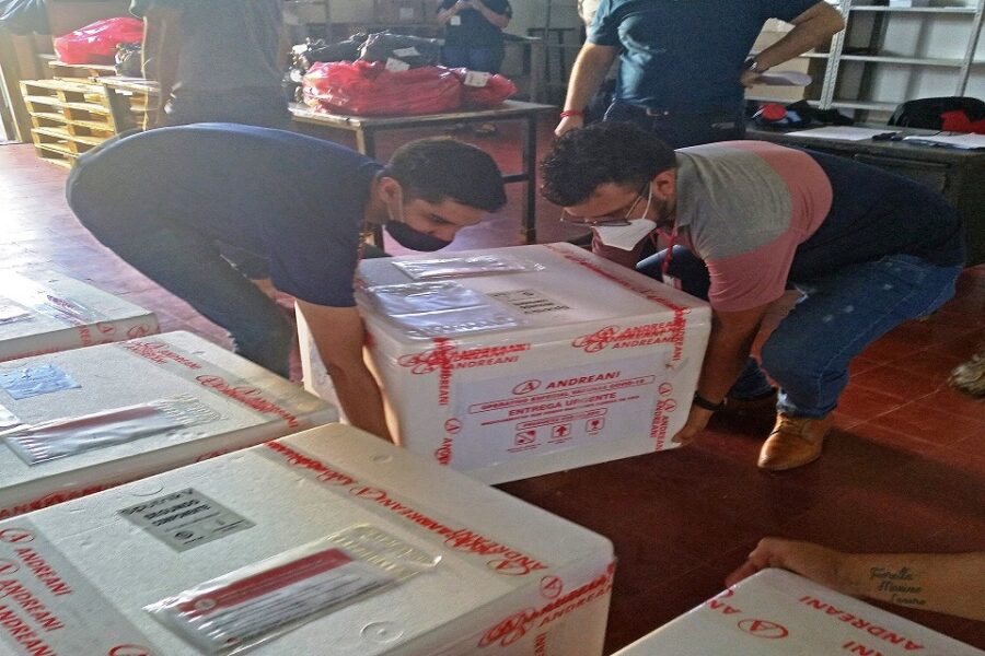 Arribaron 4.900 dosis a Entre Ríos