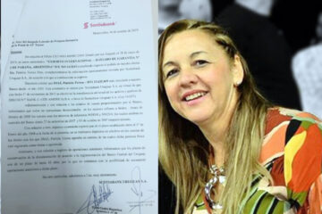 Díaz ya tenía la cuenta antes de ser funcionaria