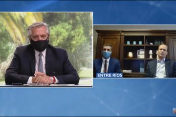 Fernandez inauguró el hospital modular de Colón