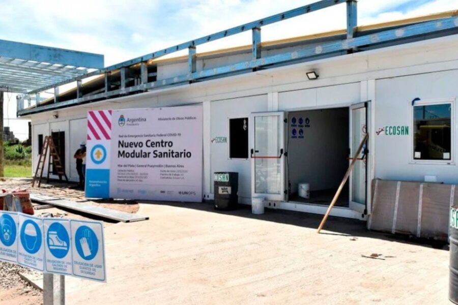 Fernández presenta los nuevos centros modulares sanitarios para el turismo (uno en Entre Ríos)