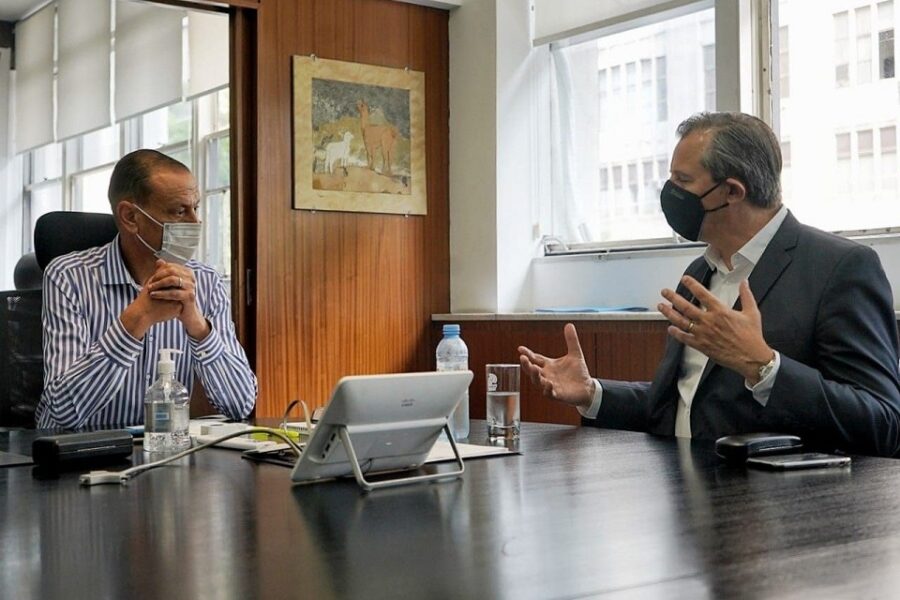 Bahl gestionó en Vialidad Nacional más obras para la ciudad