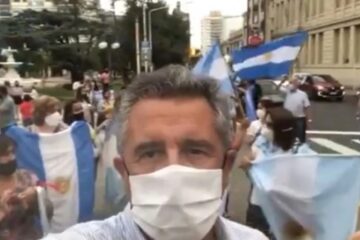 Desde la oposición le contestaron al presidente por la suspensión de la marcha del lunes (referencia a dirigente entrerriano)