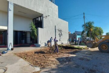 Renovación de veredas y ampliación de playa de estacionamiento