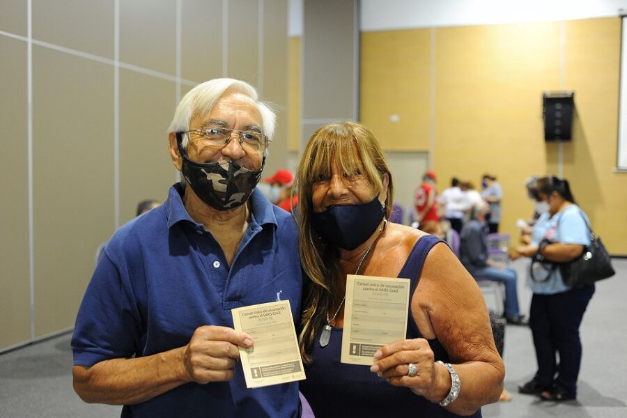 Comenzó la vacunación a mayores de 70