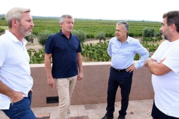 Alfredo Cornejo recibió a Emilio Monzó y Rogelio Frigerio: analizaron el futuro electoral de Juntos por el Cambio