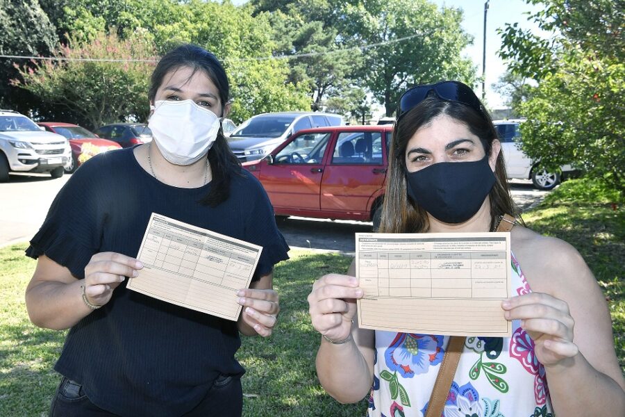 La provincia también vacuna a docentes