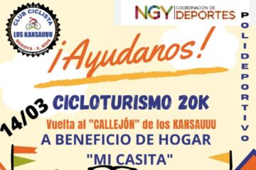 Cicloturismo a beneficio del hogar Mi Casita
