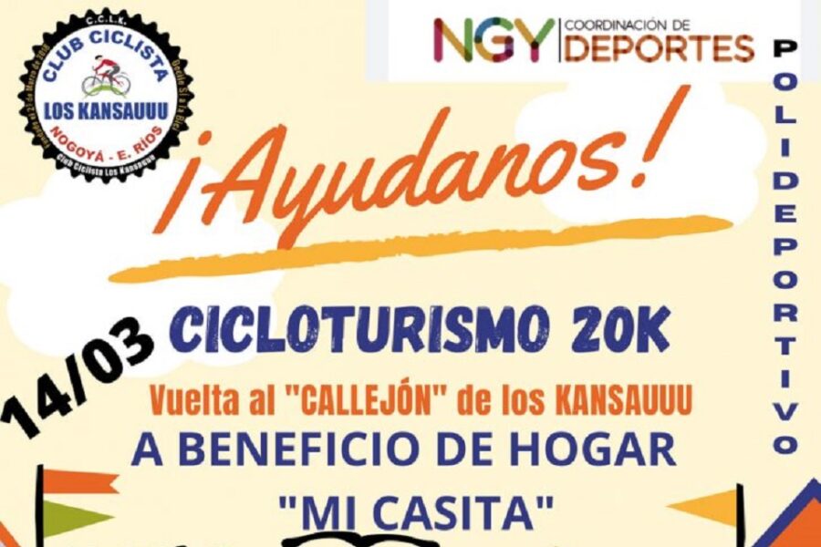 Cicloturismo a beneficio del hogar Mi Casita