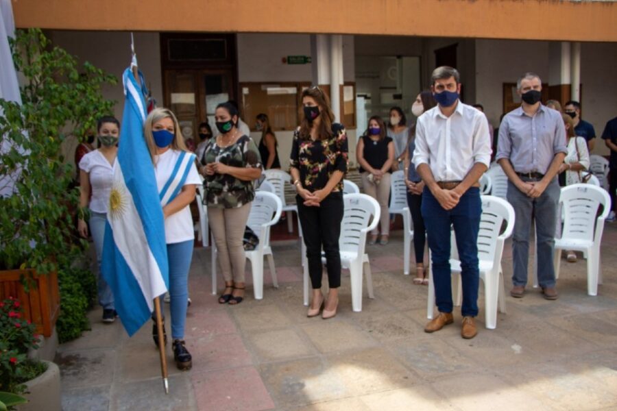 Apertura del ciclo lectivo en la escuela Rogelio Martínez