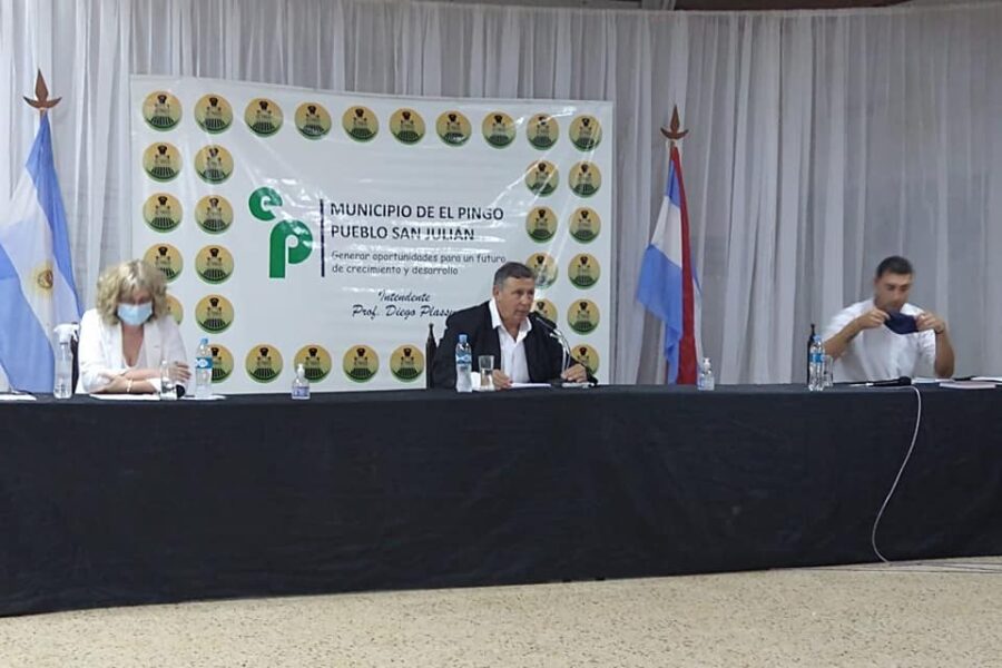 El intendente Plassy habló al Concejo Deliberante