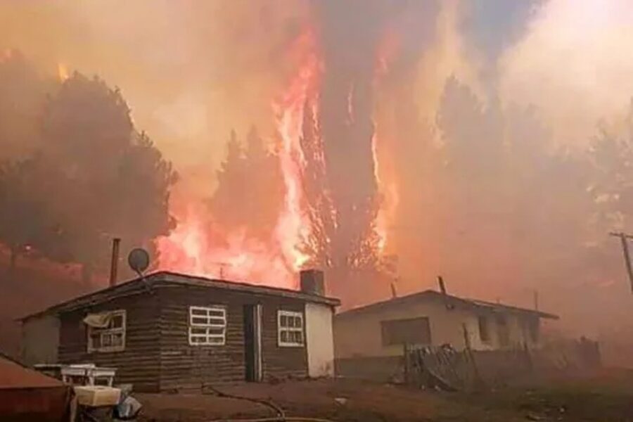 Juntan donaciones para los afectados por los incendios del sur