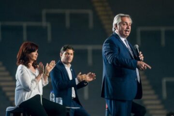 Alberto Fernández asume la presidencia del Partido Justicialista nacional (mención a Bordet)